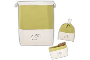 slowroom Borsa per Il Pan, Verzierung Olive, 32 x 35 cm