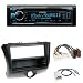 Produktbild Radioeinbauset : Autoradio Kenwood KDC-300UV CD Autoradio mit iPod/iPhone-Strg. + 2-DIN Radioblende mit Ablagefach in schwarz + ISO Adapter •Antennenadapter ISO->DIN für Toyota Yaris (P1 Facelift) 03/2003 - 12/2005 2/3-türer / 4/5-türer •Toyota Yaris Verso (P2 Facelift) 03/2003 - 09/2005 Minivan