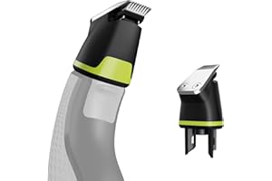 YINKE Cuchillas de Recambio para OneBlade 360 QP2734 QP4631, OneBlade QP2724 QP2520, OneBlade Pro 360 QP6551 Afeitadora Eléctrica y Recortador, Recorta Perfila y Afeita, Negro Y Verde