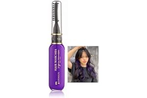 NACGUO Hair Chalk for Girls- New Hair Chalk Comb Mascara Temporary Washable Hair Color Dye for Girls Women-Non-toxic Instant Hair Dye Colors for Christmas, Halloween, Birthdays, Parties (05#)