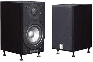 HIGHLAND AUDIO Paire d'enceintes bibliothèque Highland Aingel 3201 noire