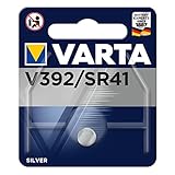 Varta Batterien Electronics V392 Knopfzelle 1,55V Batterie 1er Pack Knopfzellen in Original 1er Blisterverpackung