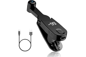 GANCEI Auto Clicker för mobil och – 99 klick per sekundhastighet med 1-198 anpassningsbara växlar och HD digital d