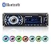 Produktbild POMILE Auto Radio MP3, Single Din Autoradio (Bluetooth, USB, SD, AUX Anschluss) Auto MP3 Player Apple iPod/iPhone Control, Freisprechfunktion und integriertes Mikrofon … (7 Farbe Licht)