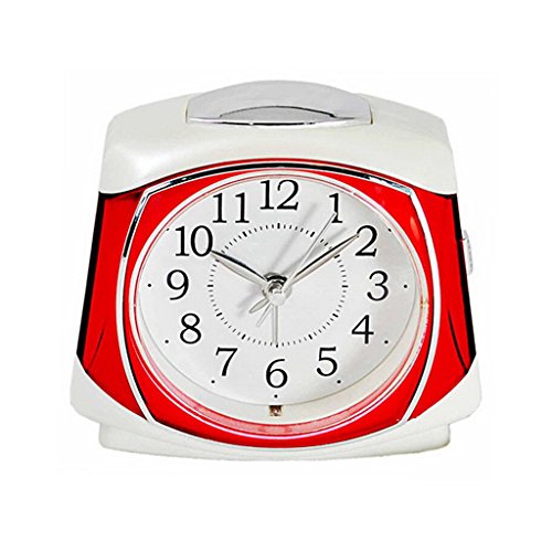 Home Bedroom Alarm Clock, MultiFunction Luminous Mute Clock, Bedside