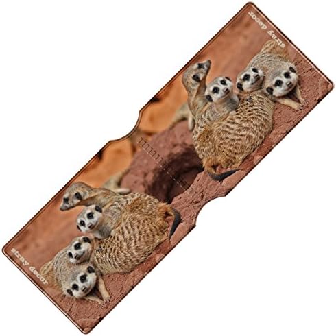 Stray Decor (Meerkats) Travel, Credit, Oyster Card Holder / Bus Pass Wallet