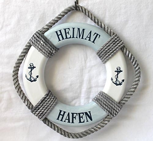 Deco Lifesaver Heimathafen Wood 31 cm