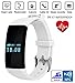 Produktbild csmarte Original Lager Bluetooth SmartWatch Smart Watch D21 Armband Band Herzfrequenz-Activity Tracker Fitness für iOS Android, weiß