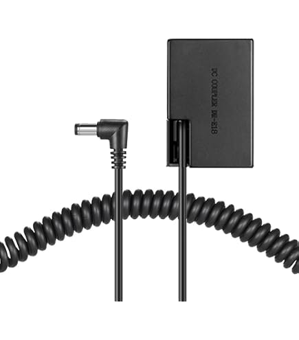 Câble Fausse Batterie USB-C PD Pour Canon LPE17 - 60 Cm - Compatible EOS RP, R50, R10, M50, Etc.