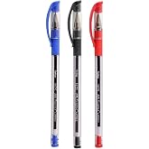Faber Castell 1425 T&uuml;kenmez Kalem 3'l&uuml; Set, Mavi-Siyah-Kırmızı