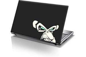 15.6 INCH TAYLORHE SKINS TaylorHe - Vinilo adhesivo para portátil de 15,6" y 15", diseño de mono, multicolor