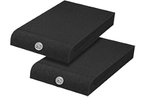 Infitronic - INSMA1730-2-pack studio monitor ljuddämpande platta isoleringskuddar skum (170 x 300 mm)