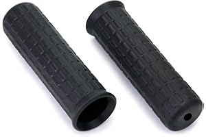 QWORK® 2 pezzi maniglie per carriola | antiscivolo | Diametro interno 30 mm | Lunghezza 12 cm