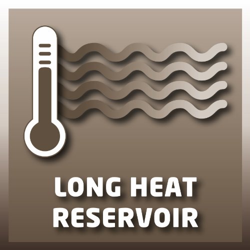 Einhell Elektro Heizung FH 800 (800 Watt, Thermostat, Stand- oder Wandgerät, mit Lenkrollen) - 8