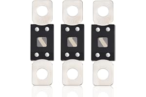 CHRI Fusible de Alta Corriente MEGA A 58V Bolt-on Fusible para Automóviles, Vehículos de Construcción, Camiones, Autobuses, Embarcacion, Caravanas (60A)