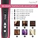Hair Straightener Straightening Brush 3.0 From Asavea #1Rating Safest Ceramic Fastest Heating Detangling Styling Anti-scald Patented Design,Backed By FCC, Gift Packaging,Get Great Styler at Home!