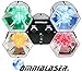 Produktbild OmniaLaser OL-PSI4ECOLED Kleine 4-Kanal-Lichtorgel, 20 LEDs, mit Steuereinheit und 4 LED-Scheinwerfern, mit Mikrofon, für den Innenbereich