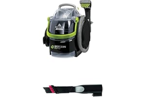 Bissell SpotClean Pet Pro | Nettoyeur Compact Portable | 15585 + Suceur Plat Coulissant XL