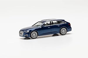 Herpa modello di auto Audi A6 Avant, in scala 1:87, pezzo da collezione, modello tedesco, statuetta plastica