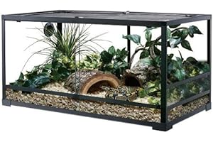 ReptiZoo Glas-Terrarium 90x45x45 cm, zerlegbar - verschickbar! RK0214 (ohne Inhalt)