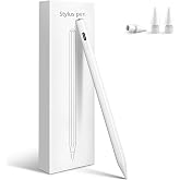 13mins Hızlı Şarj, Eğim Hassasiyeti ile iPad 2026-2018 i&ccedil;in Stylus Kalem | 11. (A16)/10/9/8/7/6 Gen, iPad Pro 11"/12.9"/M4/M5