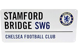 Plaque de Rue métal Arsenal Barcelone Chelsea Liverpool Manchester Foot - Chelsea