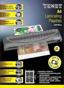 texet a4 laminating pouches