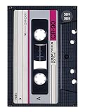 Collegetimer Tape 2019/2020 - Kassette - Schülerkalender A5 (15 x 21) - Day By Day - 352 Seiten - Terminplaner - Notizbuch by