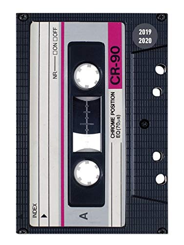 Collegetimer Tape 2019/2020 - Kassette - Schülerkalender A5 (15 x 21) - Day By Day - 352 Seiten - Terminplaner - Notizbuch