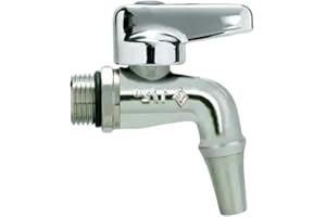 - Bugatti - Grifo de latón cromado para contenedores de aceite y bidones alimentarios. Tamaño: 12,70 mm (1/2 pulgadas).