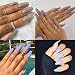 CLAVUZ Soak Off Gray Gel Nail Polish UV LED Nail Lacquer Salon Beauty Manicure Nail Art 8ml #001