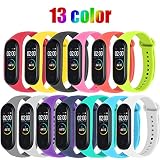 【PARA LA MULTITUD】Perfecto para la pulsera Xiaomi Mi Band 4, tu kit de reemplazo ideal incluye 10 pulseras reemplazables. Apropiado para hombres de moda, profesionales, fashionistas, hombres y mujeres y todos los talentos que gustan de la personalidad, no importa cómo cambien los tiempos, las pulseras de Xiaomi están a la vanguardia de la moda, te lo mereces.