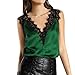Produktbild Strap Tank Top,Jaminy Frauen Ärmelloses Frauen Lace Vest Top ärmelloses Casual Tank Bluse Sommer Tops T-Shirt (Grün, XL)
