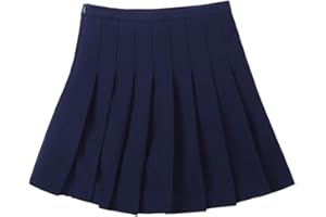 YFPICO Gonna a Pieghe in Cotone Chic per Bambine dai 3-14 Anni