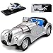 Produktbild Whitebox BMW 328 Silber Cabrio mit Verdeck 1937-1939 1/18 Modell Auto