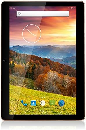 Fengxiang 10 inch Tablet Pc Octa Core, 3G Dual Sim, IPS Display 1280x800, Android 7.0, 4GB, 64GB Speicher, Bluetooth,10,1 inch (black)