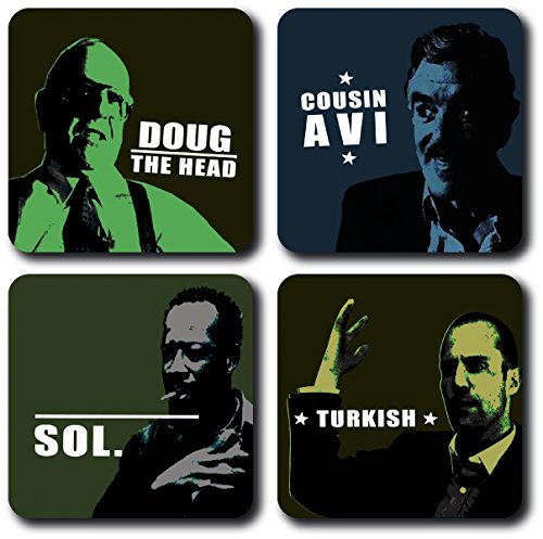 Snatch Coasters 4 Piece Coaster Set 1