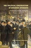 Image de The Political Construction of Business Interests (Cambridge Studies in Comparative Politics)