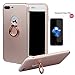 Produktbild iPhone 7 plus (5.5")Hülle,xhorizon TM FM8 Ring Hülle Schutzhülle Halter Handyhülle Ständer Case Cove Magnetischer Auto-Einfassungs-Telefon-Halter
