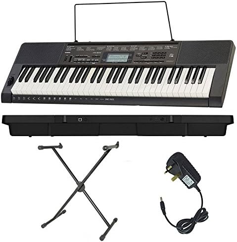 Westmount Music's Casio CTK-3500 61 Key Portable Keyboard Pack with Stand and AC Adapter