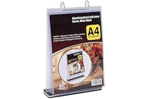 Olivine A4 Multi-Page Flip Display Card Display Stand Detachable Business Holder