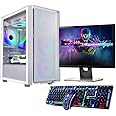 Veno Scorp Gaming PC Bundle 22” Set : Intel Core i5-16GB RAM, GT 1030 2GB Graphics Card, 1TB HDD, Windows 10, Wi-Fi, Luna 4 X ARGB FANS, (Renewed)