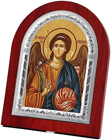 FengMicon Saint Michael the Archangel Picture of Greek Orthodox Icon Religious Art Prints