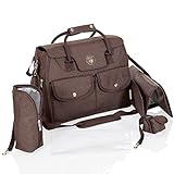 LCP Kids Baby Wickeltasche RIO 5 tlg Henkel u. Schultergurt