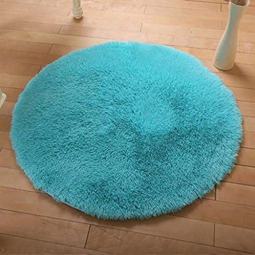 European circular carpet living room coffee table carpet bedroom bedside computer chair hanging basket yoga fitness mat , 1 , 140cm