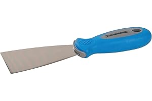 Silverline 395012 Spatola per Materiali di Riempimento Expert, Nero