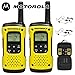 Produktbild 10Km Motorola TLKR T92 H2O Schwimmende Zwei Weg Radio Walkie-Talkie Reisepack Mit Comtechlogic CM-30PT Headset - Gelb, Twin