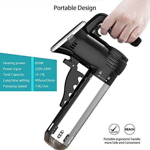 Wancle Sous Vide Präzisionskochtopf Immersion Zirkulator, Schwarz(Schwarz) - 8