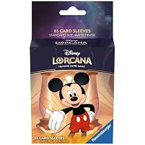 Ravensburger Disney Lorcana - Proteggi Carte Capitano Uncino, 65 Pezzi, Finitura Opaca, Regalo Per Collezionisti - 5