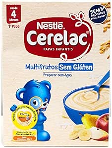 Nestle Cerelac Farine Pour Bouillie Multifruits Farine Sans Gluten Pour Bebes Des 4 Mois 250 Gr Amazon Fr Epicerie